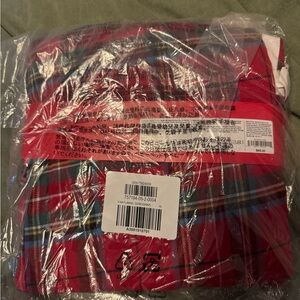 Red Plaid pajamas the gap red tartan